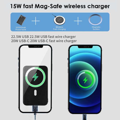 Magnetic Wireless Power Bank Fast Charging