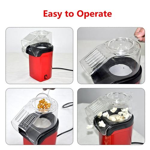 Mini Electric Popcorn Popper Machine for Home Use