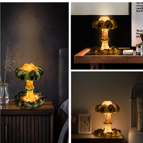 Mushroom Cloud Lamp: Unique Lighting for Your Home