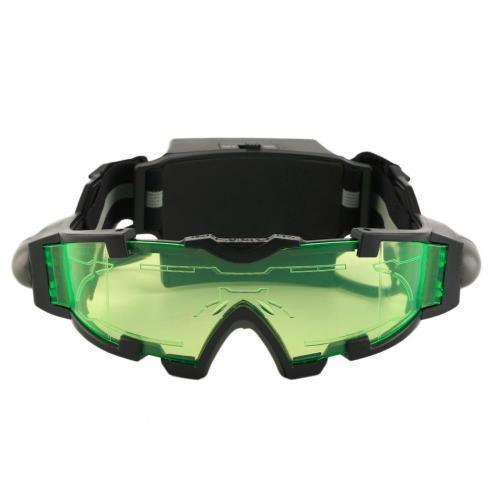 Night Vision Goggles, Adjustable Kids-Led Night Goggles Eye Protection Glass with Anti-laser Lens