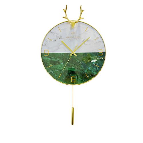 Nordic Pendulum Wall Clock for Living Room Kitchen Home Decor