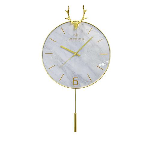 Nordic Pendulum Wall Clock for Living Room Kitchen Home Decor