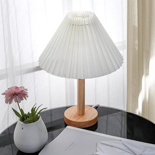 Nordic Pleated Table Lamp - Foldable, Adjustable, USB Powered