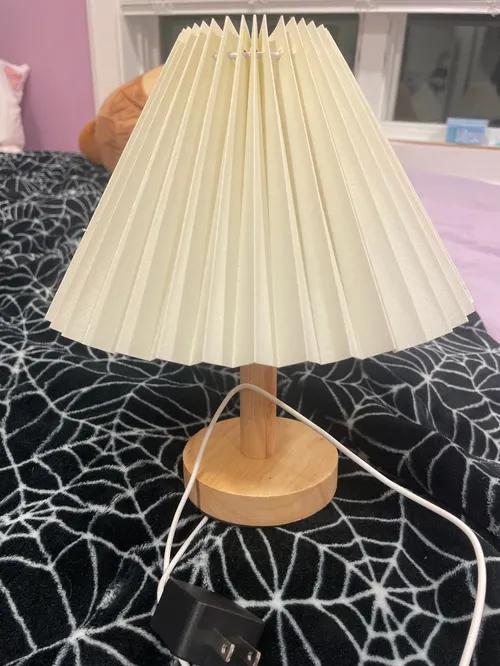 Nordic Pleated Table Lamp - Foldable, Adjustable, USB Powered photo review