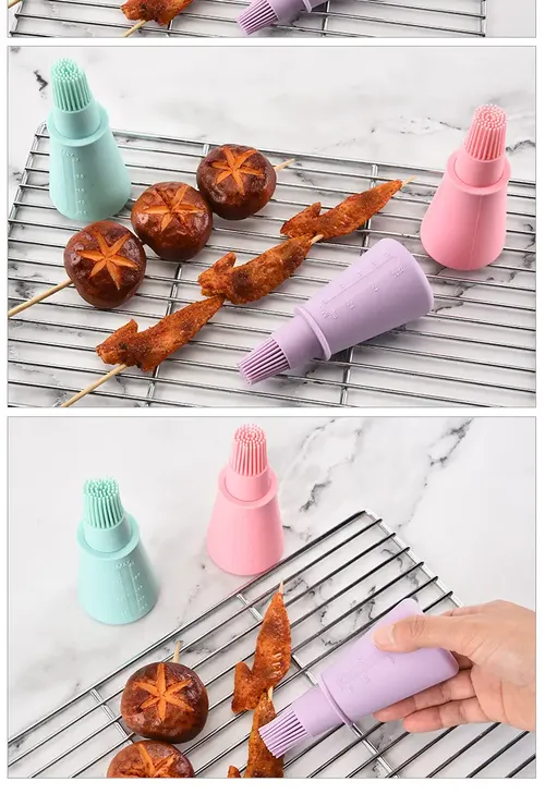 Opaque Silicone Oil Brush for Barbecue and Cake Baking