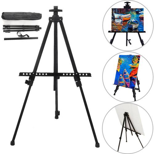 Outdoor Portable Iron Easel Folding Easel