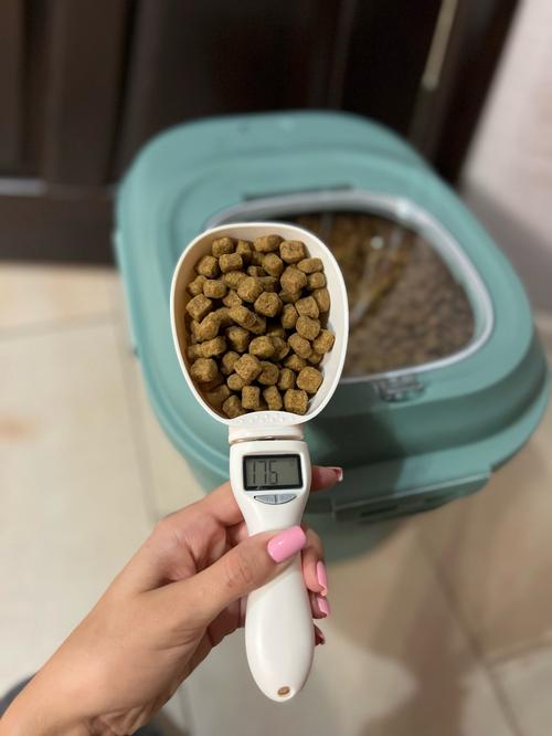 Pet Food Measuring Scoop with Easy-Pour Spout and Ergonomic Handle photo review