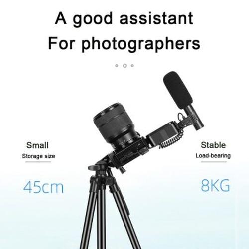 Phone Vlogging Kit for Live Streaming with Remote Control Microphone and LED Light