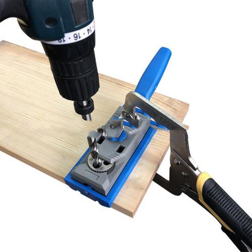 Pocket Jig Hole System Kit Drill Guide For Wood Working Accessories