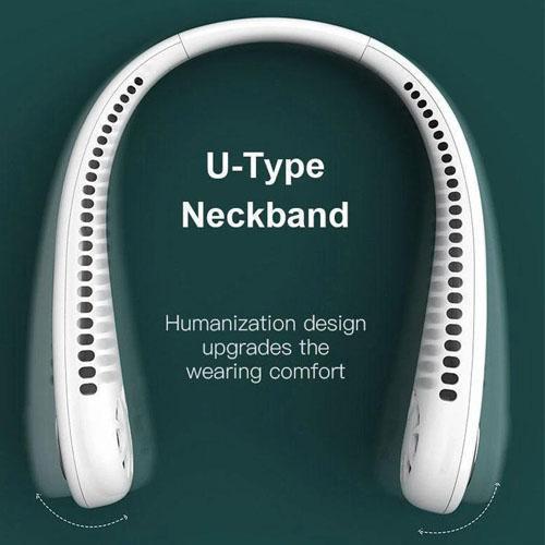 Portable Air Conditioner Neck Fan, Hands Free Wearable Bladeless Fan