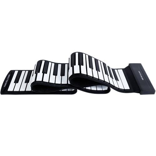 Portable Electric Roll Up Keyboard Piano, 61 Key Hand Roll Piano