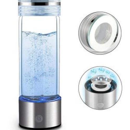 Portable Hydrogen Water Bottle Generator - Alkaline Maker, Water Ionizer, Antioxidan