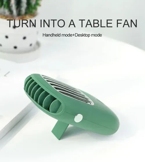 Portable Neck Fan with USB Charging, Mini Handheld Fan