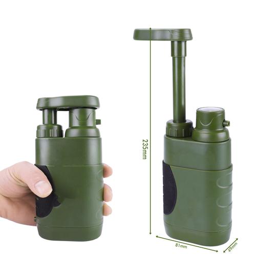 Portable Outdoor Water Purifier for Camping, Hiking, and Survival