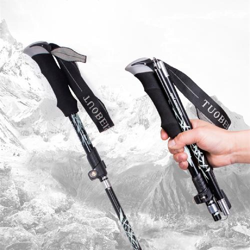 Premium Enhanced Automatic Retractable Hiking Stick