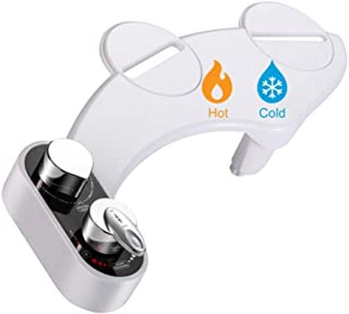 Premium Warm Water Bidet Attachment, Self Cleaning Bidet Toilet Water Spray