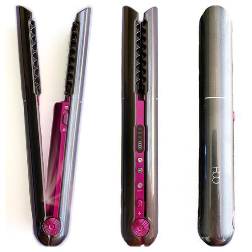 Professional 2-in-1 Cordless Hair Straightener and Curler