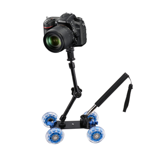 Professional Camera Dolly Slider, SLR Photography Pulley