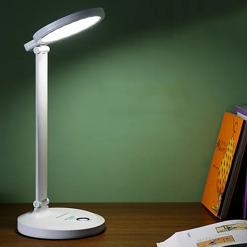 Rechargeable Eye-Protection LED Desk Lamp for College Students, Dormitory, Bedroom, Bedside Reading Night Light