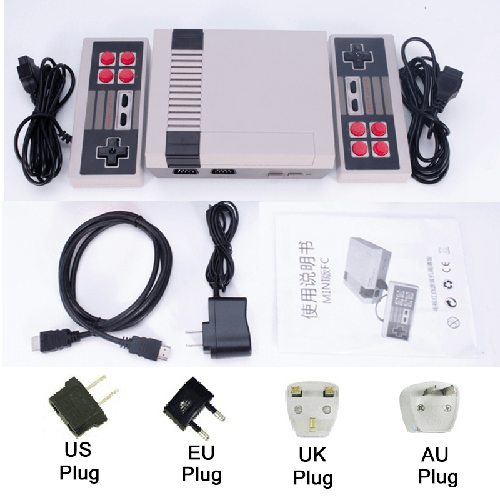 Retro Gaming Console with High-Definition Picture Quality for 2 Players