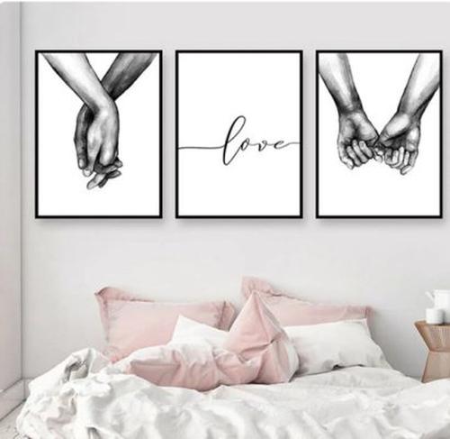 Romantic Black And White Wall Murals, Decorate Your Home