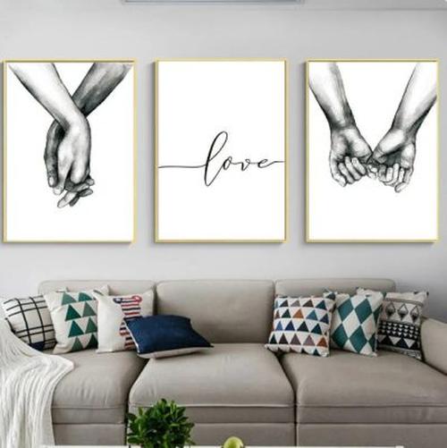 Romantic Black And White Wall Murals, Decorate Your Home