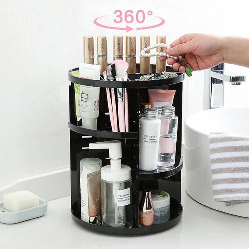 Rotatable Cosmetic Rack Jewelry Storage Box