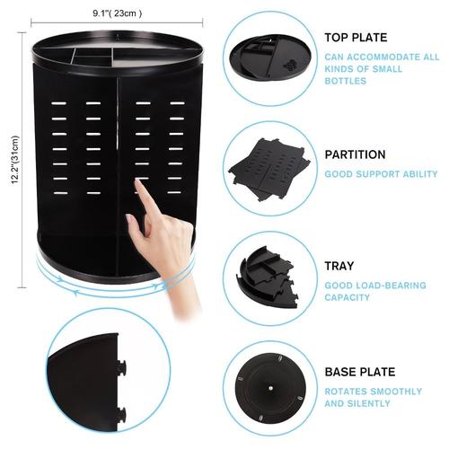 Rotatable Cosmetic Rack Jewelry Storage Box