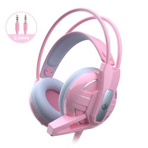 Sakura Pink Gaming Headphones