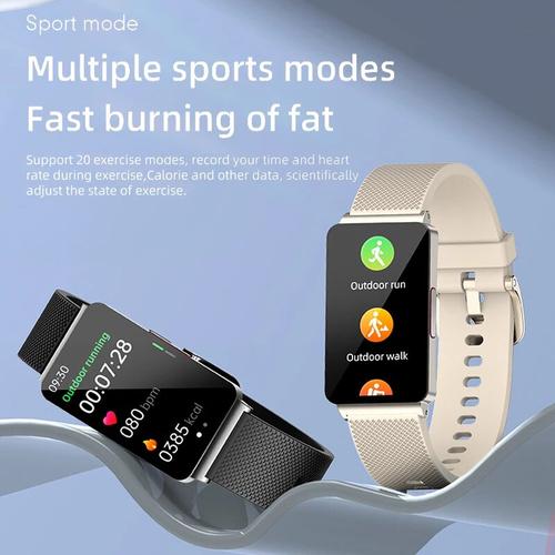 Smart Watch with Blood Pressure, Heart Rate And Pedometer Tracking