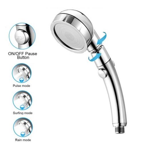 The Misugi - 3 In 1 High Pressure Showerhead