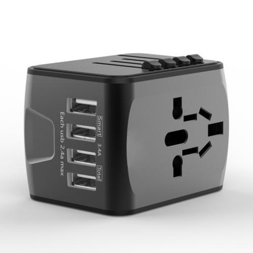 Universal Travel Adapter with 2 USB Ports for All Smart Devices