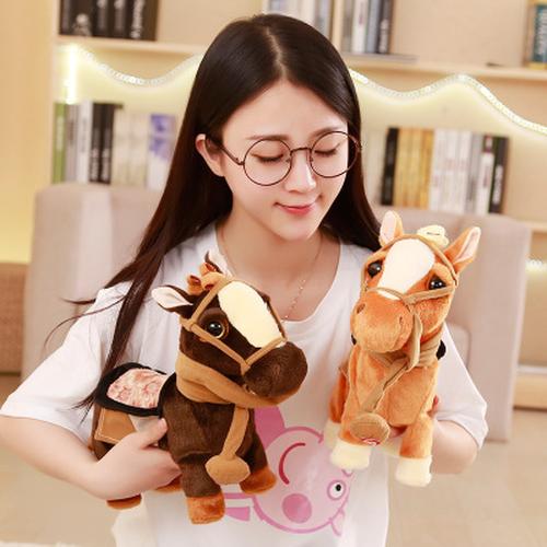 Walking Pony Toy with Leash: Encourages Active Play and Imagination