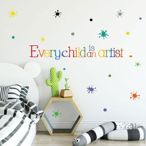 Wall Paintings, English Proverbs or Home Decoration