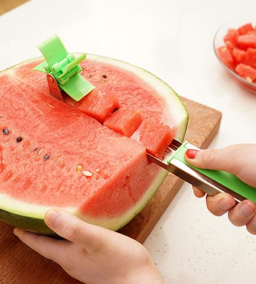 Watermelon Windmill Cutter, Perfect Cubes Makes A Perfect Summer