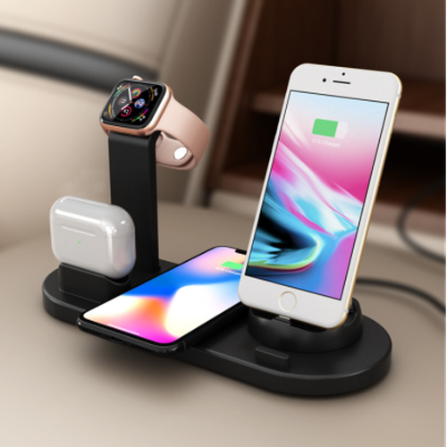 Wireless 4 In 1 Charging Station | Smart Charger Dock